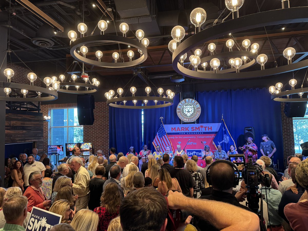 TONIGHT: State Rep. Mark Smith is announcing his run for U.S. Congress at New Realm Brewing on Daniel Island <a href="/ABCNews4/">ABC News 4</a> #chsnews