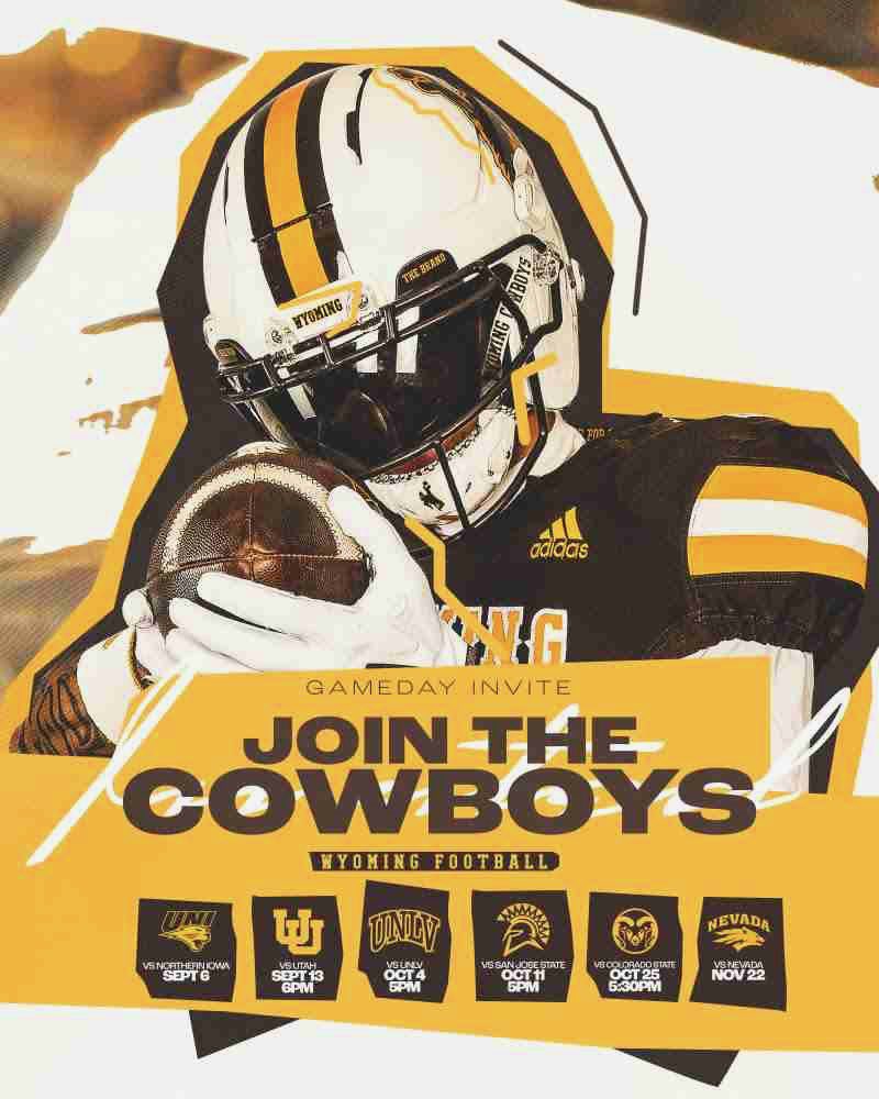 Cole Schlueter (@cole_schlueter) on Twitter photo Blessed and excited to have received an invite to visit <a href="/wyo_football/">Wyoming Cowboy Football</a> this fall. Looking forward to meeting <a href="/JaySawvel/">Jay Sawvel</a> <a href="/Coach_SBMoore/">Shannon Moore</a> <a href="/Austin_Maus/">Austin Maus</a> <a href="/JamoBrown_/">Jamison Brown</a> Can't wait to see what the Cowboys are about- Go Pokes!
<a href="/CoachRyle/">Scott Ryle</a> <a href="/CoachK_Copeland/">Kyle Copeland</a> <a href="/CoachJordan83/">Chris Jordan</a> <a href="/_CoachBrewer/">THE POWER OF ENTHUSIASM</a> Blessed and excited to have received an invite to visit <a href="/wyo_football/">Wyoming Cowboy Football</a> this fall. Looking forward to meeting <a href="/JaySawvel/">Jay Sawvel</a> <a href="/Coach_SBMoore/">Shannon Moore</a> <a href="/Austin_Maus/">Austin Maus</a> <a href="/JamoBrown_/">Jamison Brown</a> Can't wait to see what the Cowboys are about- Go Pokes!
<a href="/CoachRyle/">Scott Ryle</a> <a href="/CoachK_Copeland/">Kyle Copeland</a> <a href="/CoachJordan83/">Chris Jordan</a> <a href="/_CoachBrewer/">THE POWER OF ENTHUSIASM</a>