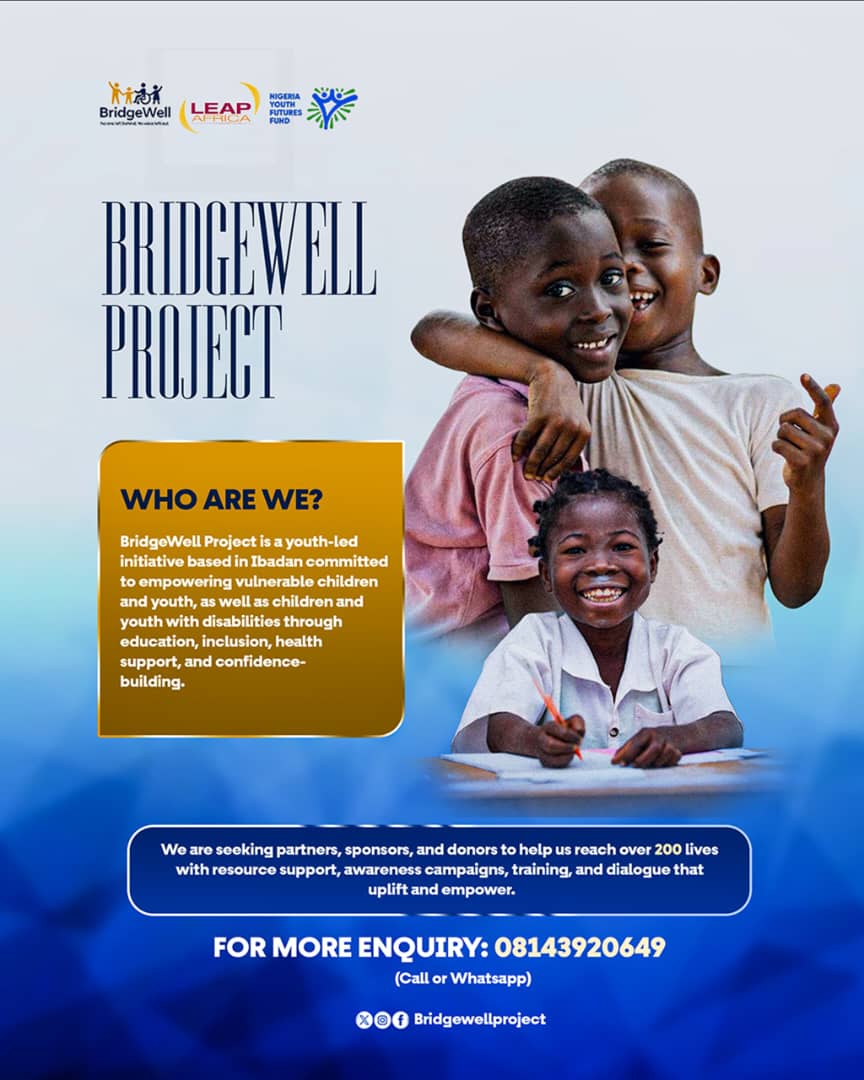 BridgewellProj's tweet photo. The BridgeWell Project.

In too many corners of Africa, people carry hope in their hearts but face walls they can’t break through.
We’re here to change that — not just by giving, but by empowering.

Who are we and what do we do?
From rural communities to underserved schools, https://t.co/u3K6rukXvn