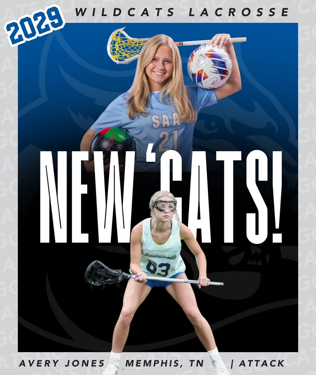 𝑵𝑬𝑾 𝑾𝑰𝑳𝑫𝑪𝑨𝑻𝑺

Please give a big welcome to the class of 2029! Today we are introducing you to Avery Jones! Avery is coming to us from Memphis, TN where she played midfield and attack for Saint Agnes Academy and Memphis LAX!

#DefendTheHill