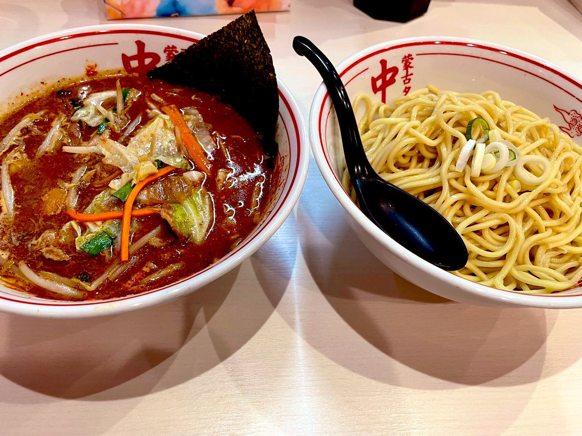 tanmenplayer's tweet photo. 冷し魚介豆乳タンメン（辛さ5倍） https://t.co/sqwgwLxNO6