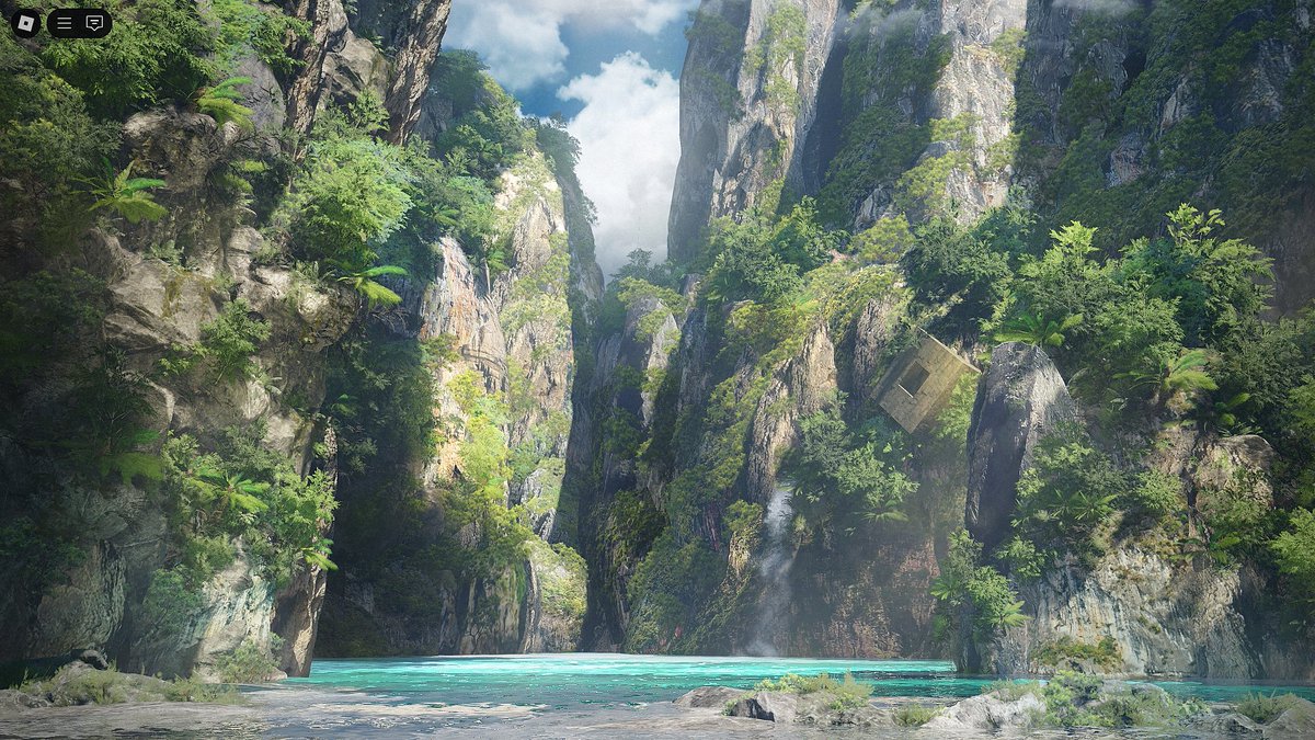 Fluorlite's tweet photo. Love making realism on Roblox Studio!!🍃
Scenes were entirely built together in Roblox!

#Roblox #RobloxDev https://t.co/0SvvYrnqY3