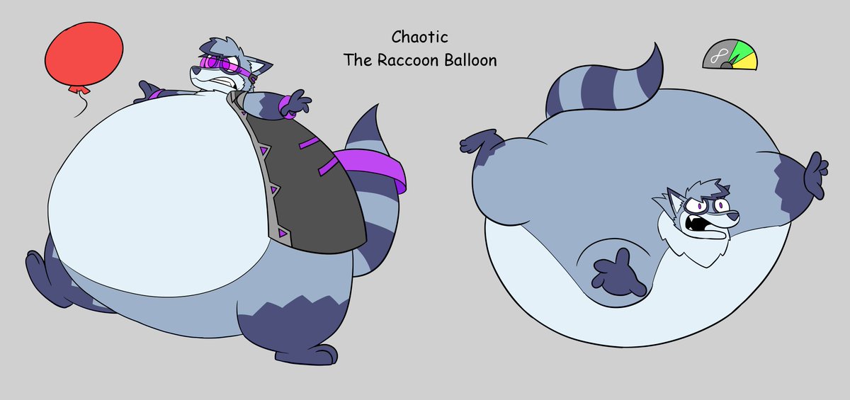 Balloon Prince Quincy, Rubbery Royalty~ (@balloonquincy) on Twitter photo Heard <a href="/2chaoticraccoon/">2chaotic.bsky.social</a> was gonna be stuck a balloon for a year (again) so helped them get a new refsheet, teehee (arts by <a href="/KinkCollector/">Kink Collector🔞</a>) Heard <a href="/2chaoticraccoon/">2chaotic.bsky.social</a> was gonna be stuck a balloon for a year (again) so helped them get a new refsheet, teehee (arts by <a href="/KinkCollector/">Kink Collector🔞</a>)