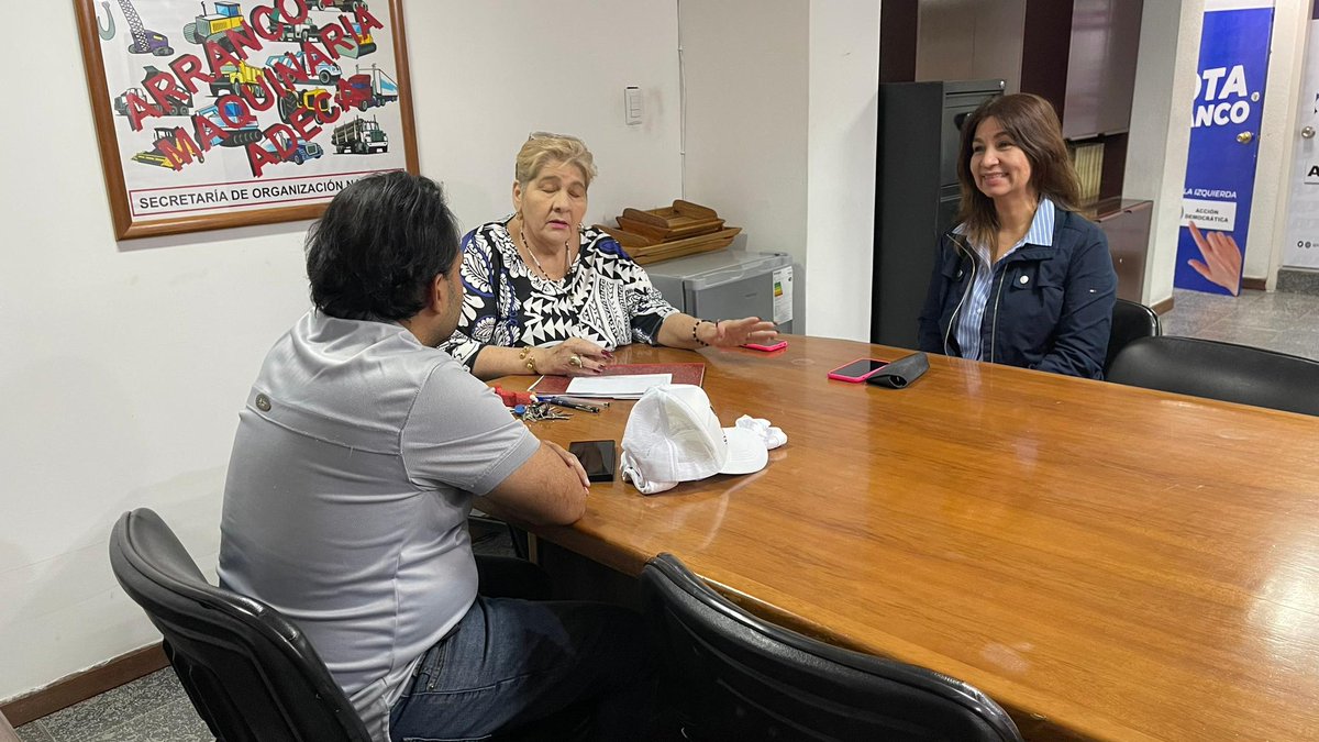 La Secretaría Nacional de Organización sostiene reunión de trabajo con las secretarías de Profesionales y Técnicos, Sindical, Juvenil y Justicia, Paz y Derechos Humanos, para el fortalecimiento de las estructuras con un plan de trabajo de cara al mes aniversario.