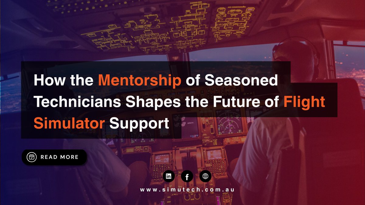 Danielde2025's tweet photo. Great mentorship doesn't happen by accident.

It's a deliberate, structured process of transferring knowledge from one generation to the next. You can start building a powerful mentorship culture today with simple, intentional actions.

Move from theory to practice with these day-to-day tactics:

- Shadowing & Role Reversal - Let junior team members observe a fault diagnosis, then let them take the lead on the next one under guidance.

- Post-Maintenance Debriefs - After every fix, take 10 minutes to explain the why behind the what. This is a particularly effective way to reinforce knowledge.

- System Rotations - Ensure every new technician gets hands-on exposure to all key subsystems; motion, control loading, visuals, IG, host, I/O, and IOS.

- Deliberate Fault Training - Use non-operational time to introduce controlled faults and guide the recovery process in a low-pressure environment.

These low-cost, high-impact actions build the confidence and competence your team needs to thrive.

🔗 Get more practical mentorship strategies for your team → https://t.co/VUSSLX9NKJ

#FlightSimulator #FlightSimulatorTechnicians #Mentorship #SimulatorCareerPathway #FlightSimulatorSupport
#FlightSimulatorMentorship