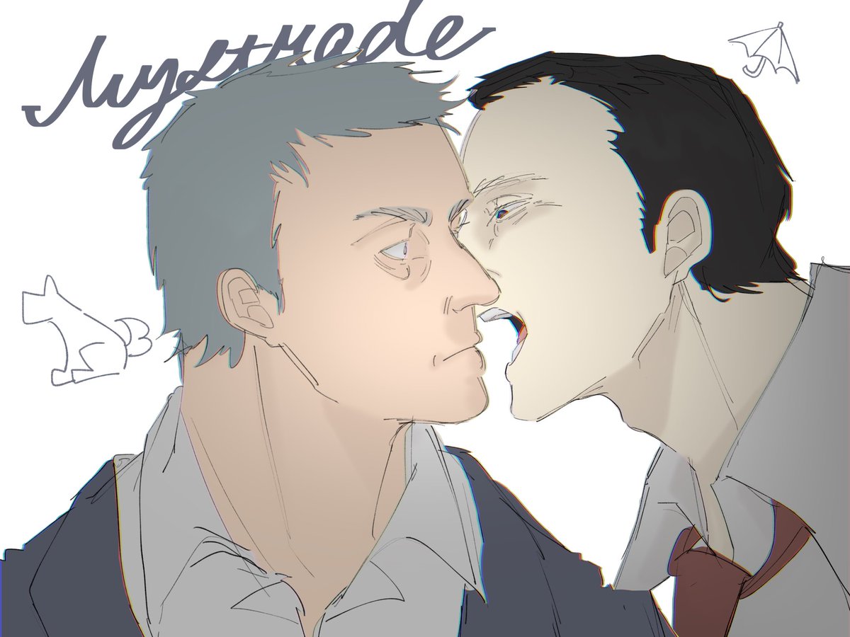 1ssun6o_sh1's tweet photo. #Mystrade ☂️🐕☂️ https://t.co/Cn3D6aCYui