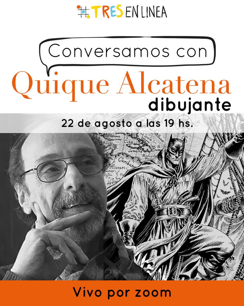 📌 Una conversación sobre su recorrido como dibujante, su proceso creativo, sus influencias y consejos para quienes se inician.
📅 Charla gratuita con Enrique “Quique” Alcatena
🗓 22/08/25 - 19 h (ARG)
Sólo tienen que inscribirse forms.gle/EWXoK1je5Ewkhz…