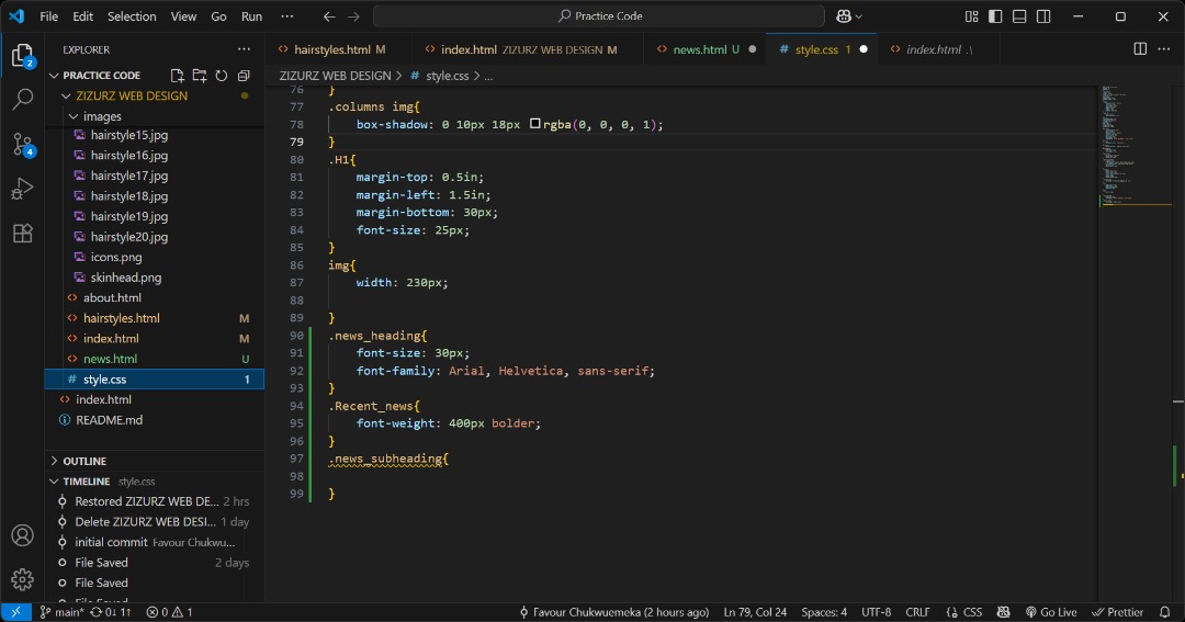 Udochukwuka_'s tweet photo. Day 28/100:
I was able to rectify the problem with my GitHub 😭. Joy been wan finish me😂. After which I continued with recreating the website from free website template.
#100daysofcode #GITHUB #LearningJourney https://t.co/SJJxYeDSjF