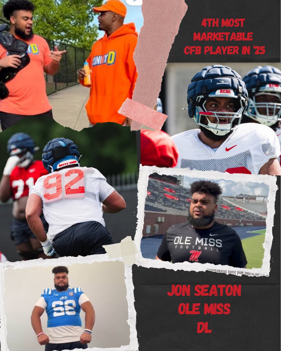 Our guy <a href="/sea57n/">Jon Seaton</a> named the 4th Most Marketable Player in all of the college football this season by <a href="/out2winsports/">Out2Win</a> 👏

Was also the 2023 NIL Athlete of the Year 📈