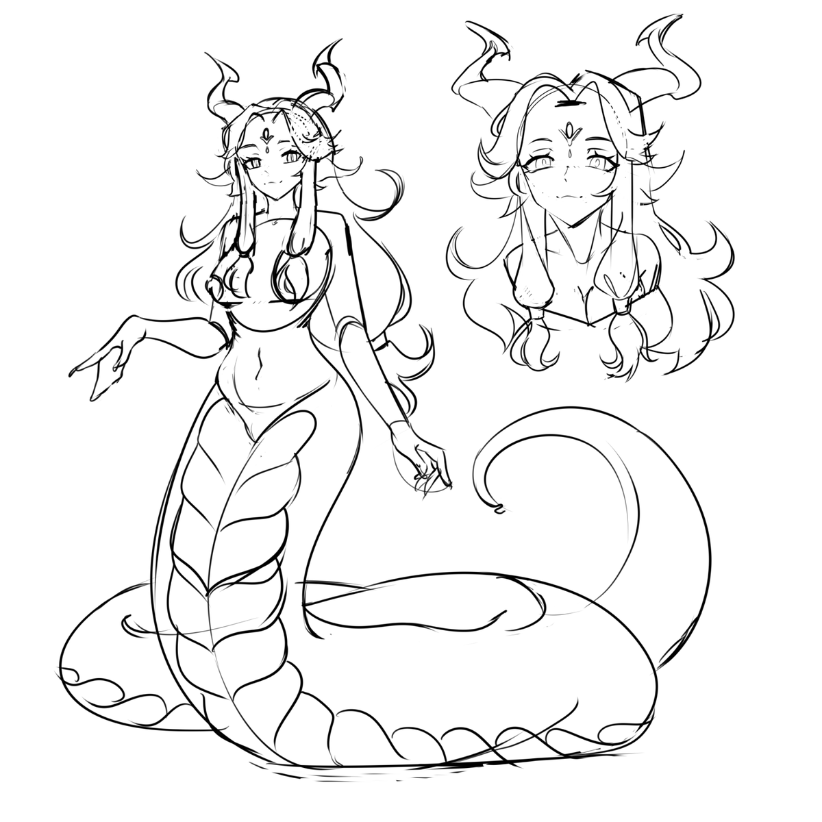 snake dragon girl soon!