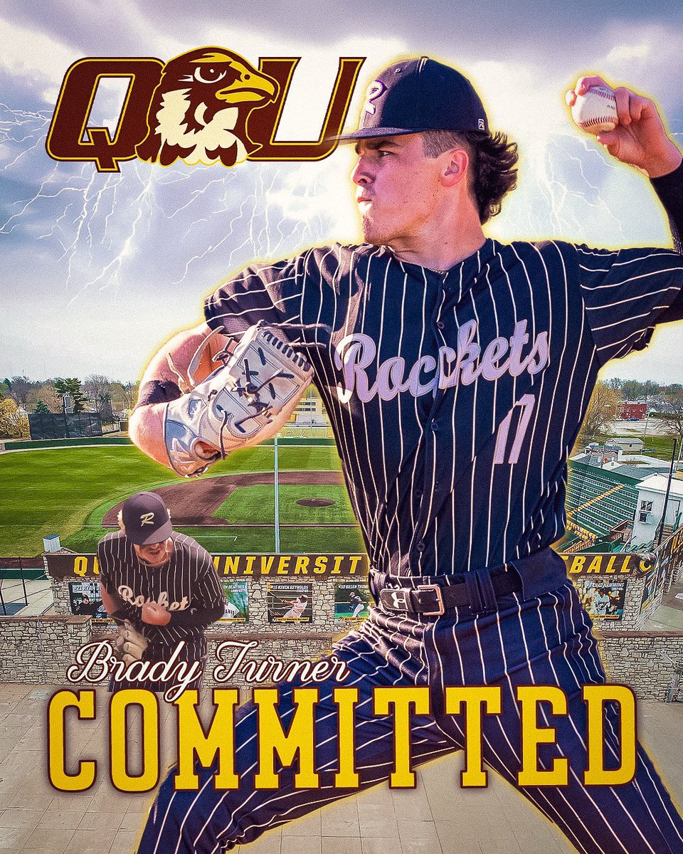 I’m excited to announce that I will be continuing my baseball career at Quincy University. Thanks to everyone who helped me get to this point. #gohawks