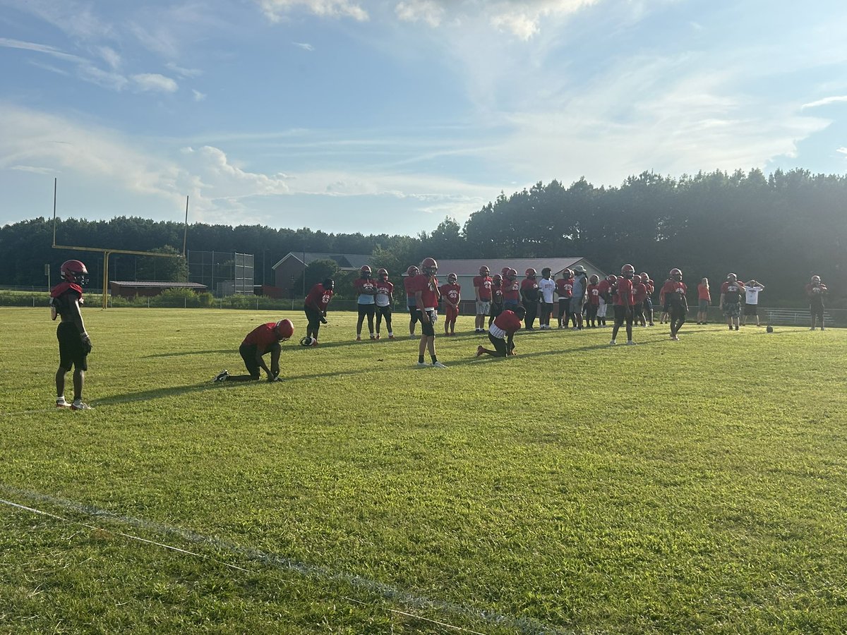 It’s the last practice for <a href="/ArcadiaFootball/">Coach Mike Terrell</a> before it opens regular season play against Isle of Wight tomorrow.

Tune into DSN at 10:30 tonight for our full Into the Trenches feature!