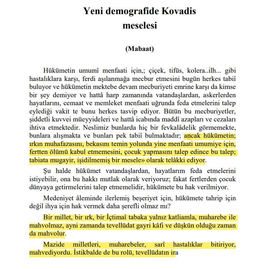 berketurktr's tweet photo. Neymiş İskan kanunu hiçbir şey ifade etmezmiş.

Acaba 1934'te İçişleri Bakanlığı tarafından yayınlanan "Yeni Demografide Kovadis Meselesi" başlıklı bildirgeyi okudular mı? https://t.co/JbD6hacD83