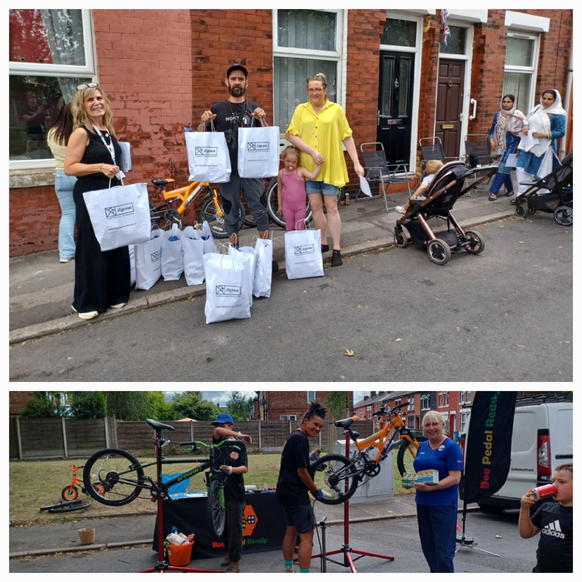 First Summer Active St on Jessop St, great community spirit, and wonderful to see so many people enjoying the day and making connections. Strong interest shown take ownership of the green space! 🌼🌿 Thanks to <a href="/gogreenmcr/">Biffa Engagement Team</a> <a href="/jigsawhomes/">Jigsaw Homes</a> <a href="/MCRActive/">Manchester Active</a> <a href="/CllrJulieReid/">Julie Reid</a> <a href="/JohnHughes55/">John Hughes</a>