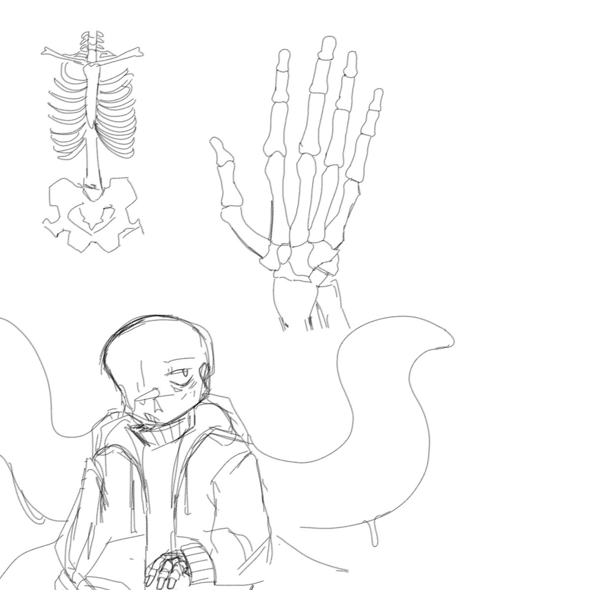 Rustysnames's tweet photo. Some art stuff #undertale #undertaleAU #sansau #sans https://t.co/KbFgMvddla