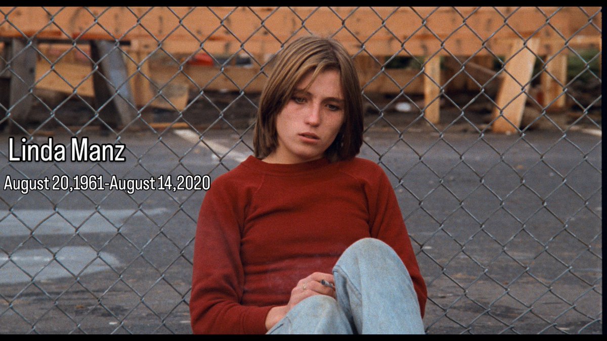 Linda Manz. Unforgettable. August 20, 1961 - August 14, 2020. Film still: OUT OF THE BLUE directed by Dennis Hopper. <a href="/HopperMovieOOTB/">OutOfTheBlueDennisHopper</a>