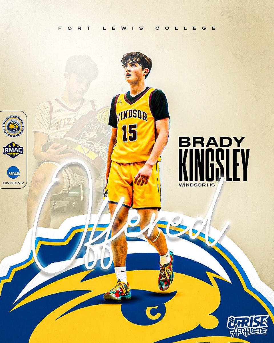 After a great conversation with Coach Jansen, I am blessed to announce that I have received an offer from Fort Lewis! Thanks to Coach Jansen and Coach Mast for believing in me.