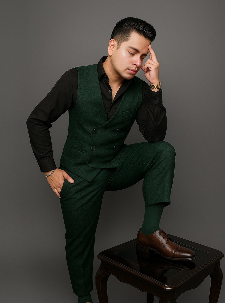 El verde es el color de la vida 🌱💚, de la suerte 🍀... Y del dinero 🫰🏻🤑. ¡Y el verde me queda muy bien! 😎🔥🍀💚 #FelizJueves