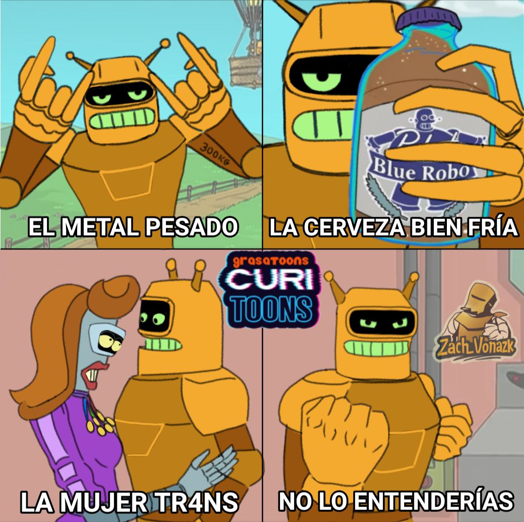 CuriToons's tweet photo. No lo entenderías autómata 

No olviden unirse a nuestro grupo de Facebook:
https://t.co/uWVTBZgno4 https://t.co/zCESEEObDt