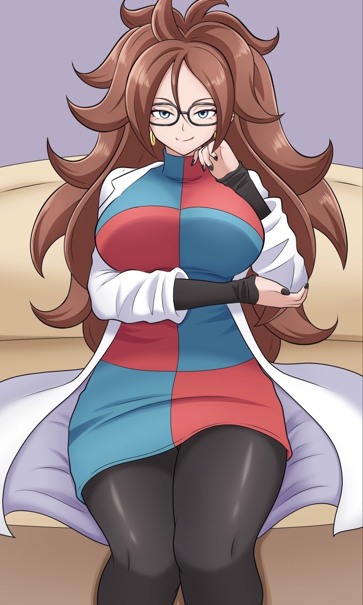 "Hello! I'm a Android, designated 21 based off Dr. Gero's wife Vomi. Just your friendly rogue scientist whom can fight and among other things. Please to meet you."

🍬Fighter and Scientist created by Red Ribbon Army.
🍬A Majin Android with both Good and Evil inside.

#MVRP #DBRP