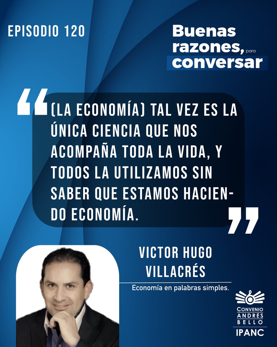 IPANC-CAB (@cabipanc) on Twitter photo #PODCAST | ¿Sabes en qué deberías invertir tu dinero? ¿Conoces cómo ser un emprendedor exitoso?
Escúchalo en el ep. 120 de “Buenas razones para conversar” con nuestro invitado Víctor <a href="/hugovillacres/">Hugo Villacrés Endara</a>. Ya disponible 🔊
Ytube: n9.cl/hxawd
Fbook: n9.cl/w78hy #PODCAST | ¿Sabes en qué deberías invertir tu dinero? ¿Conoces cómo ser un emprendedor exitoso?
Escúchalo en el ep. 120 de “Buenas razones para conversar” con nuestro invitado Víctor <a href="/hugovillacres/">Hugo Villacrés Endara</a>. Ya disponible 🔊
Ytube: n9.cl/hxawd
Fbook: n9.cl/w78hy