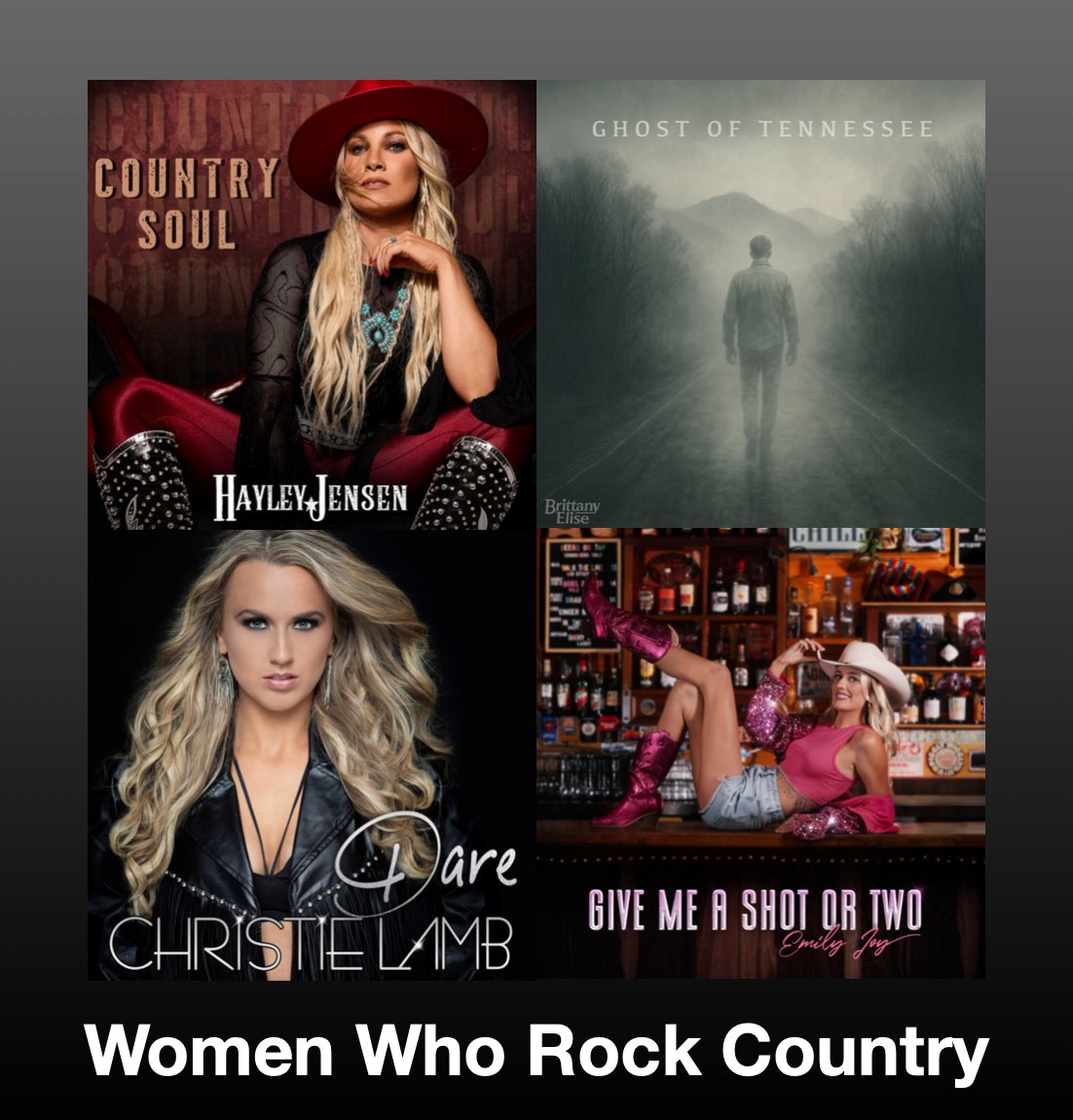ScottKash88's tweet photo. NEW #WomenWhoRockCountry playlist Vol.249 with the best #newcountrymusic from Australia
@thehayleyjensen Country Soul
#BrittanyElise Ghost of Tennessee
@christielambmus album Dare
#EmilyJoy Give Me A Shot or Two
+MORE
#Spotify
https://t.co/8kBXKLBMqE
#NewMusic2025 #Country https://t.co/cEJRHACenQ