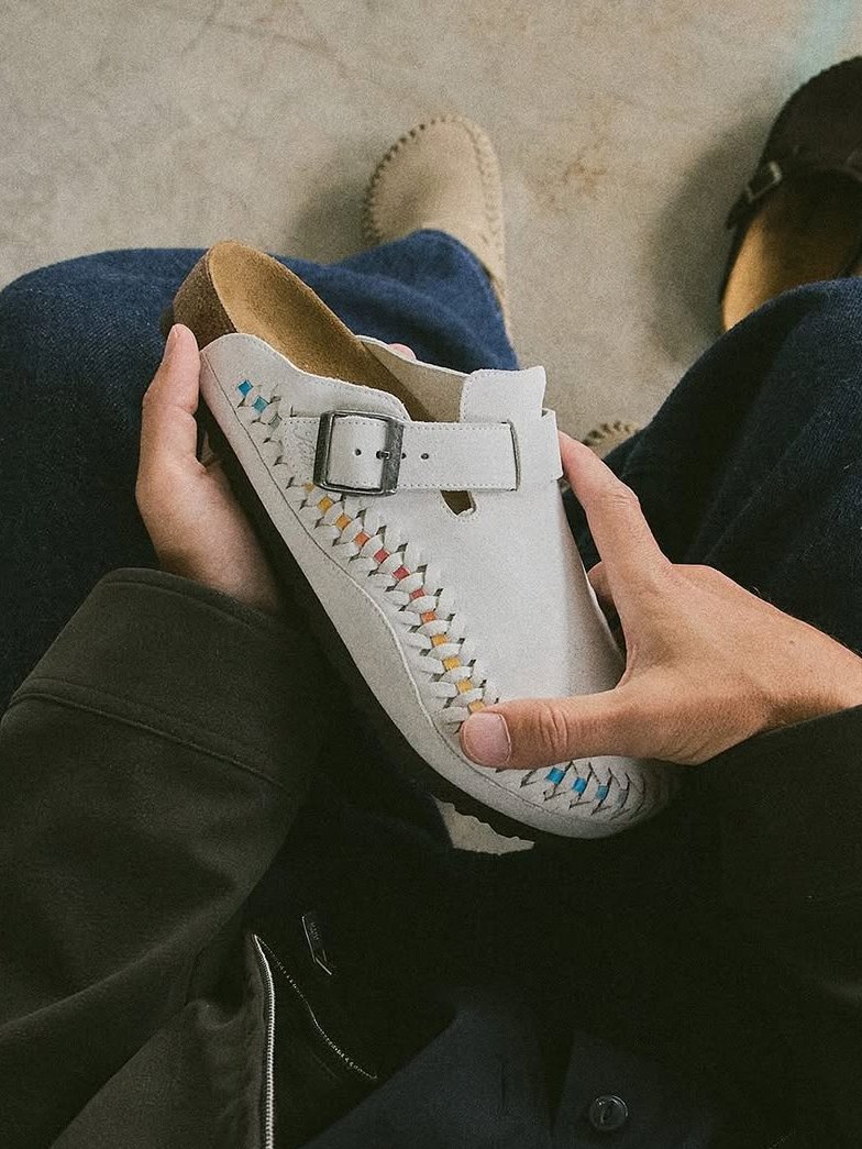 JustFreshKicks's tweet photo. FIRST LOOK: Kith x Birkenstock Boston Braided 👀 https://t.co/xOOB4MSfUZ
