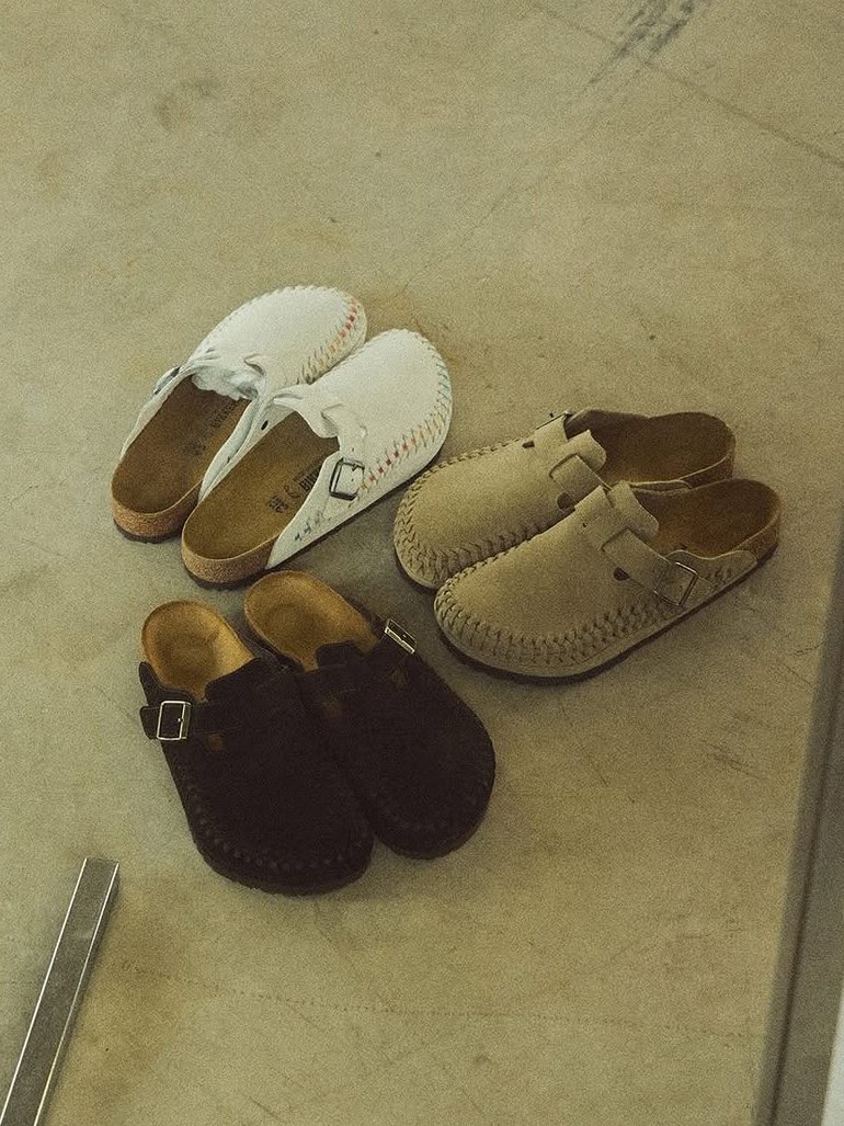 JustFreshKicks's tweet photo. FIRST LOOK: Kith x Birkenstock Boston Braided 👀 https://t.co/xOOB4MSfUZ