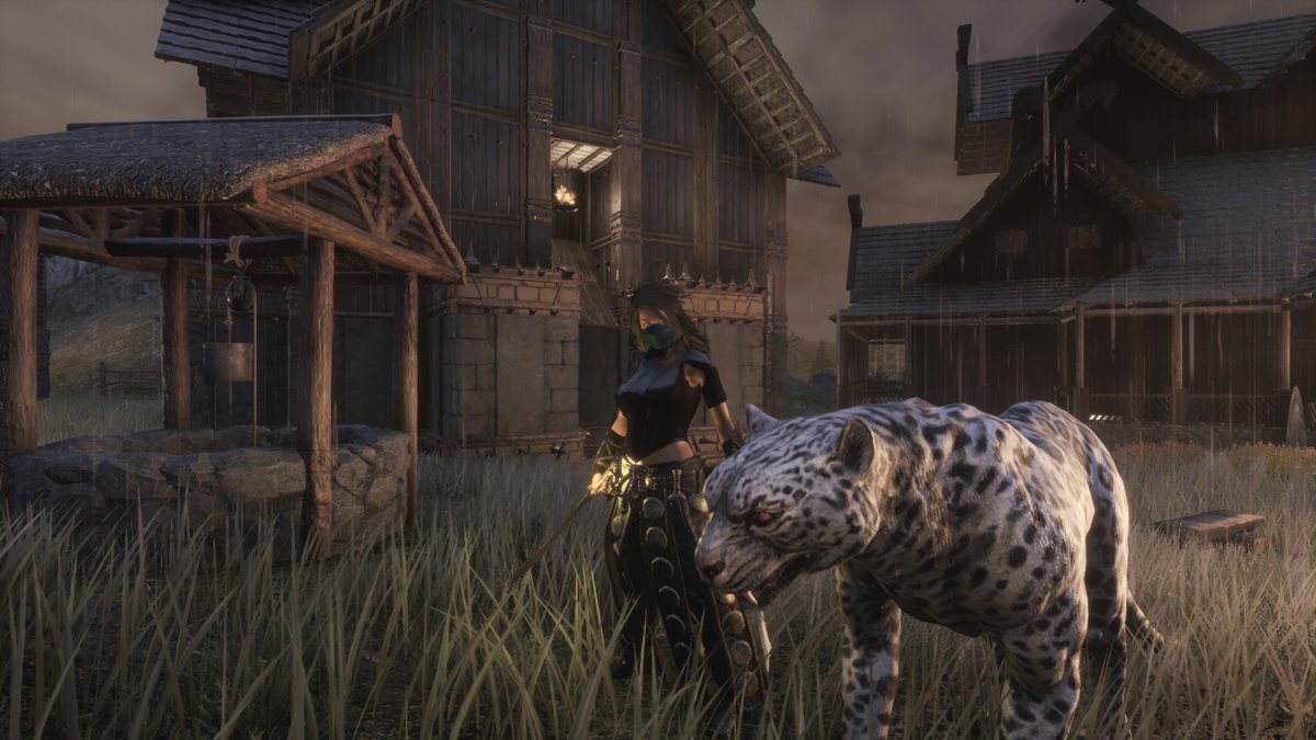 EvaFelini's tweet photo. Okay but look at Prokopi 🐆🥹
He’s my new leopard companion in #conanexiles and yes, I’m already emotionally attached. 👋 to him 💙
#WIGVP #VPHiddenGems https://t.co/51fiygYKgk