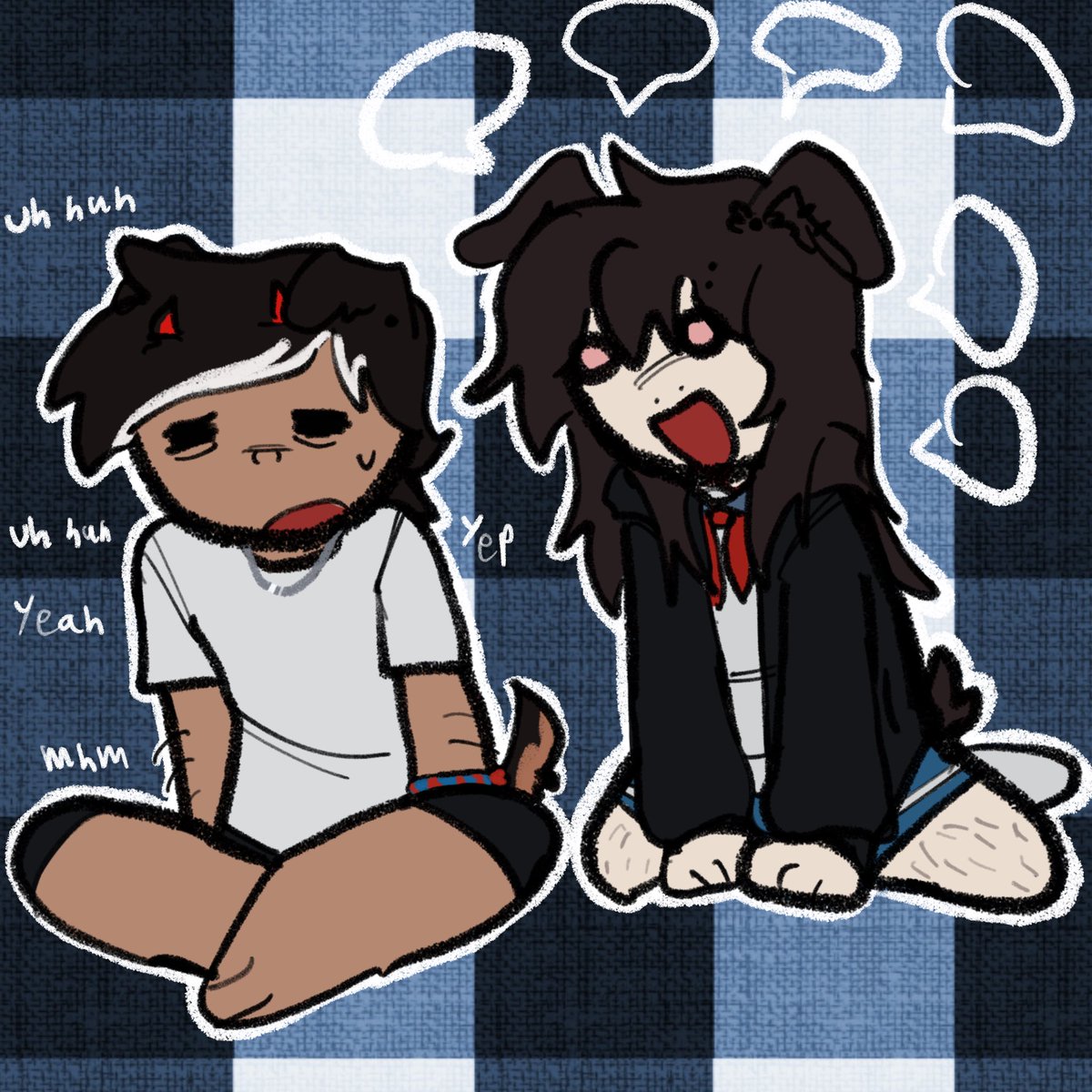 tismsystem's tweet image. Another system doodle
Its Taurtis and Abbey 😅

#plural #didsystem #osddid