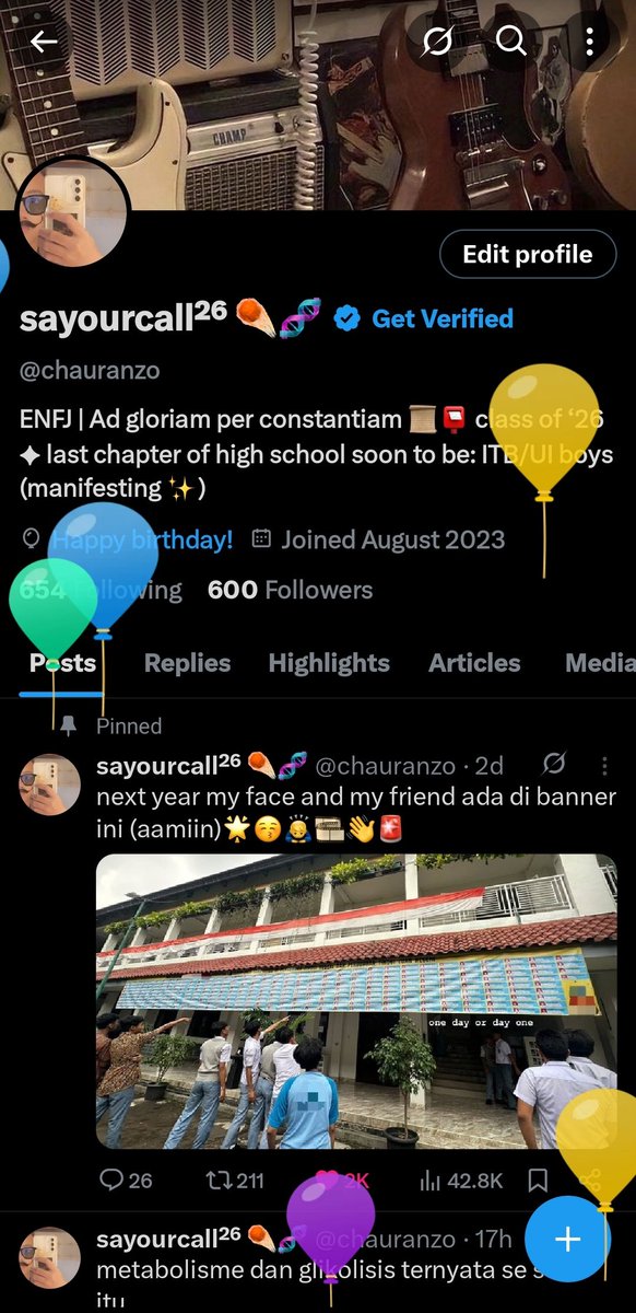 sayourcall²⁶ - Keterima SNBP ☄️🧬 tweet media