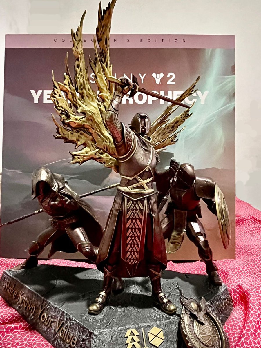 Eu não... acredito.
Desde 2020 criando conteúdos sobre o game e jamais pensei que isso poderia acontecer em algum momento. Obrigado à todos pelo suporte! 
- Thanks <a href="/DestinyTheGame/">Destiny 2</a> for the INSANE gift! <3
#d2creator #gifted #destiny2creator