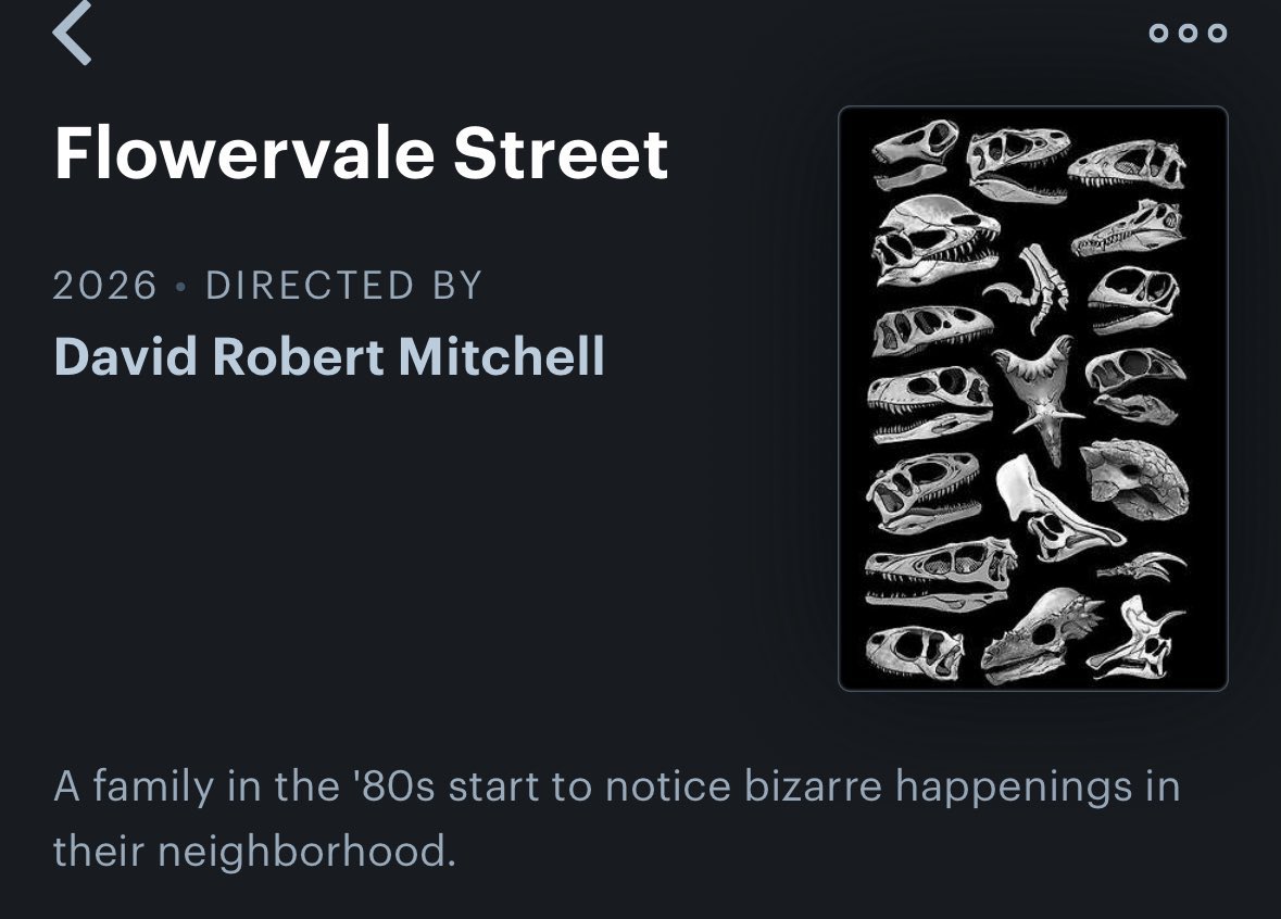 the director behind IT FOLLOWS is apparently making a thriller with dinosaurs so i’m praying to GOD this is good