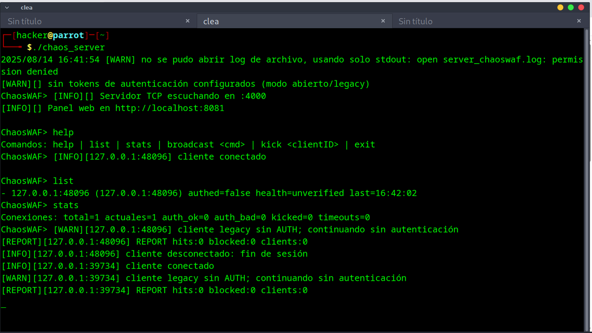 HackersOIHEC's tweet photo. Cliente servidor y central web para monitoreo un WAF que sin duda debes de probar con un nuevo enfoque en la prevención a suplantación de identidad. #opensource #security #web #hacking #infosec #blueteam #opensoc https://t.co/y5eQcKRZWg