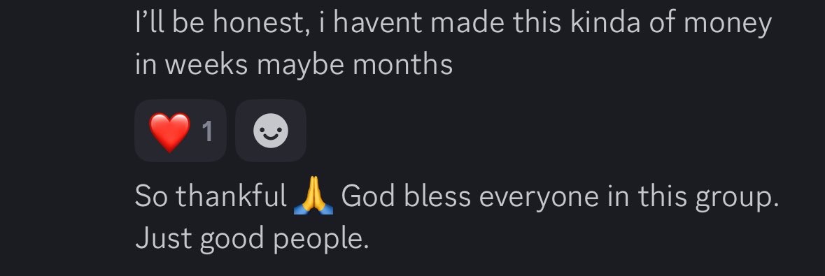 Type shit to make a grown man cry
-
The days, the weeks, the months of grinding. 
- 
Persistently building. 
Consistently networking. 
Consistently showing up for my people. 
-
  The SLC is 1 of 1. 

I love to see my people win.