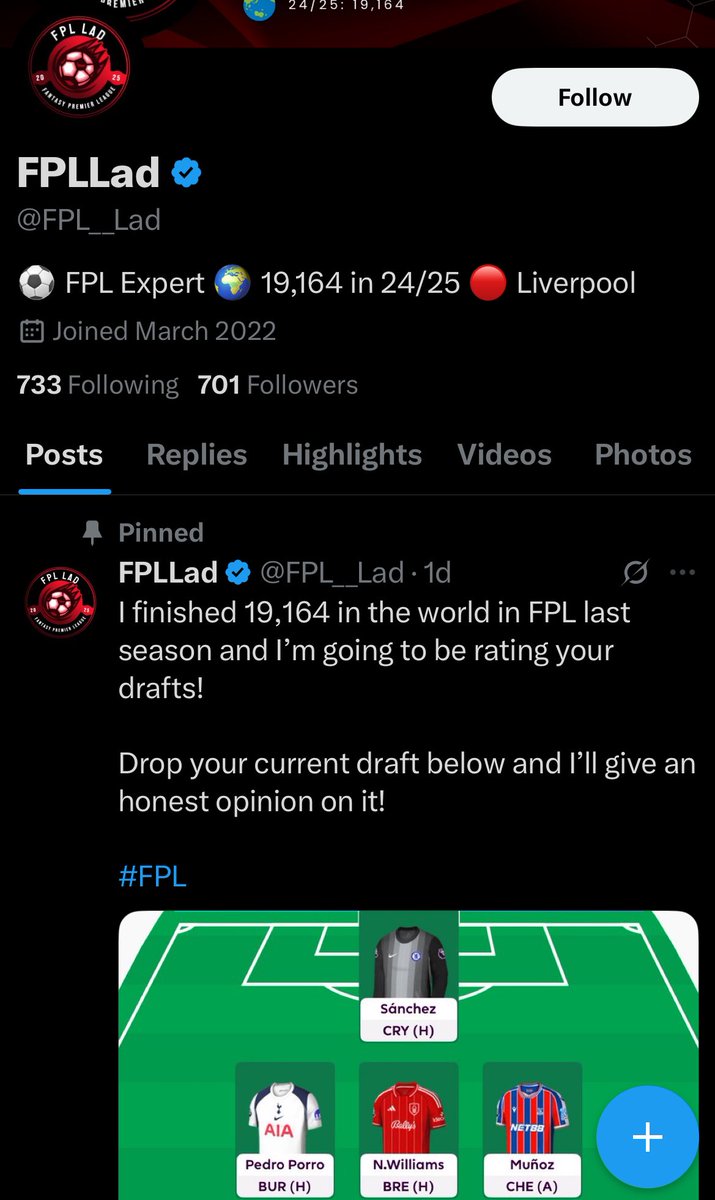 😭😭was 16 places behind him, might need to rebrand