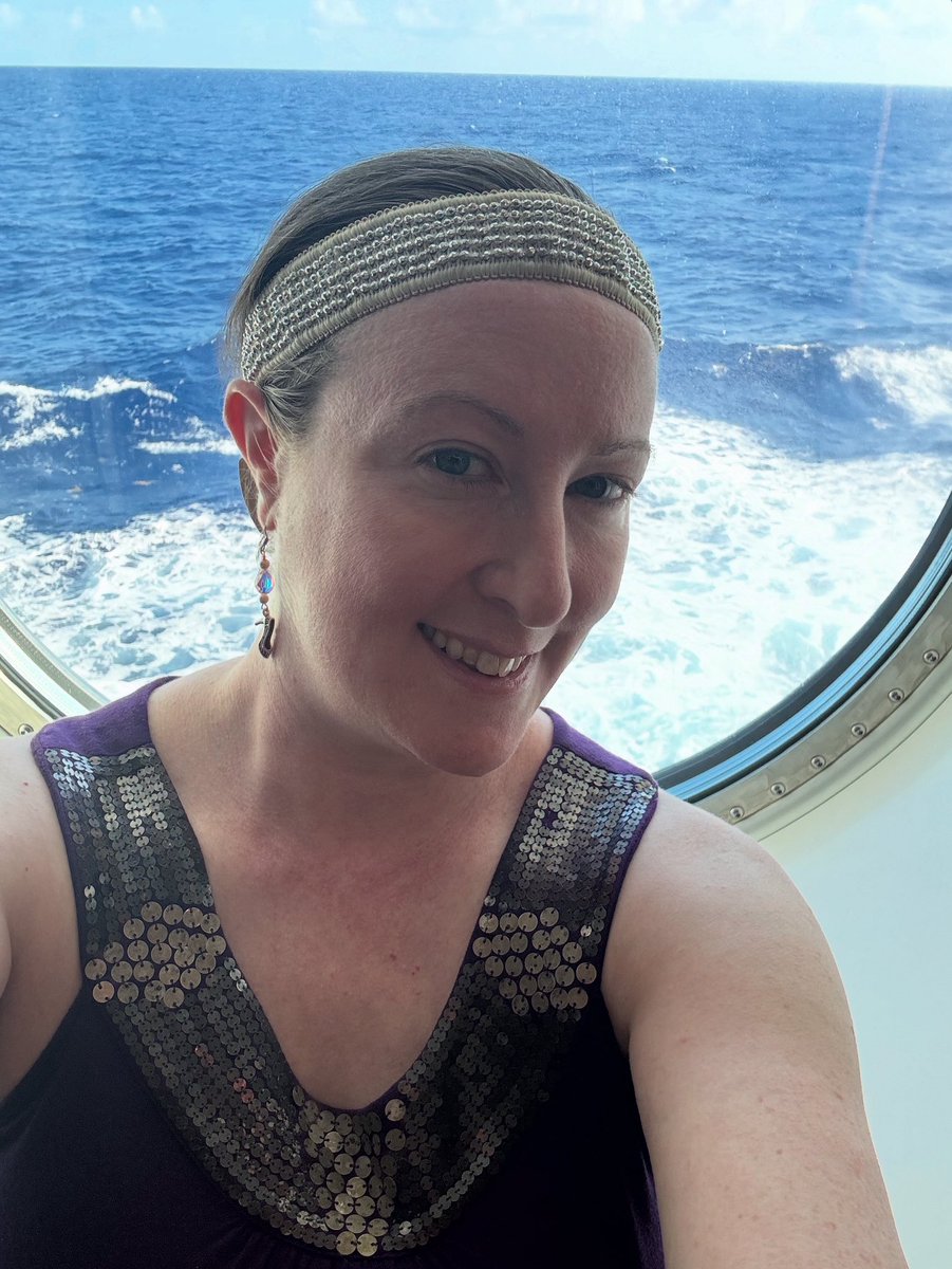 It’s fun going through trip photos &amp; happening upon a #throwbackthursday to my night of cruise-casual, 1920s-inspired fun! Disney’s 1923 restaurant was the bee’s knees. 🐝 #authorlife