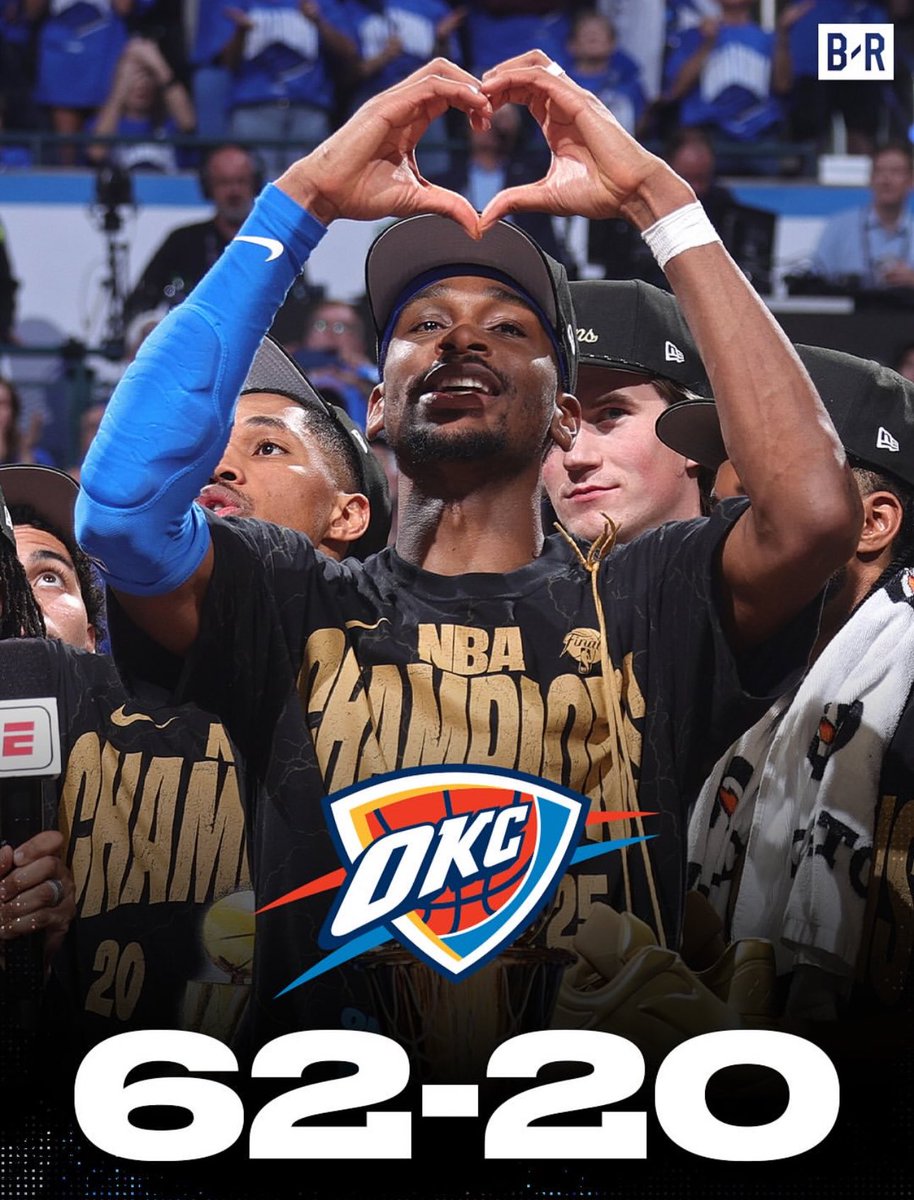 NotAnOKCFan's tweet photo. So the Thunder, with no changes and a now healthy roster, wins 6 less games than last year? (BleacherReport) https://t.co/8I70bilgjX