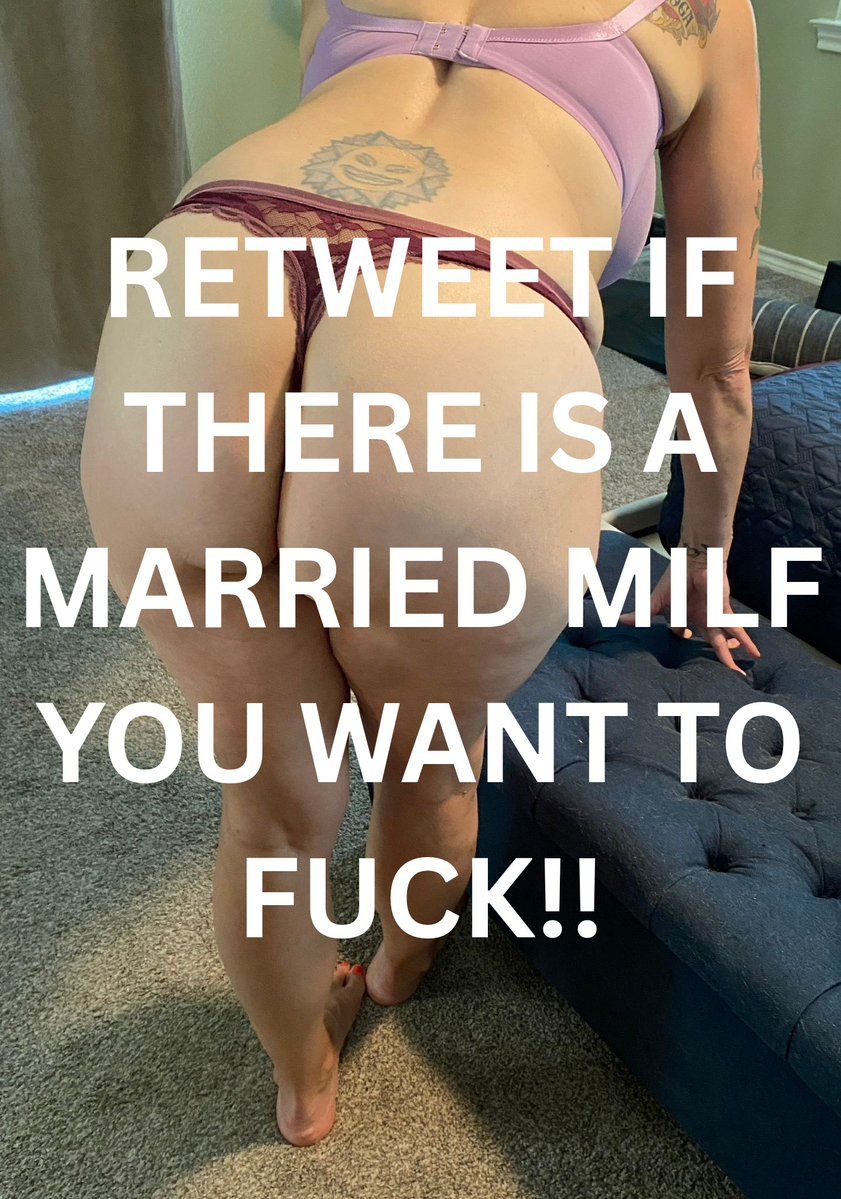 Milf Advocate🔥 (@hungrynaughty) on Twitter photo Naughty fun 👿😜
RETWEET if there is a married milf you want to fuck 🥵😍
Ladies show us your hot wife nudes challenge 😏😉👇
<a href="/MilfpantiesMc2/">MilfpantiesMc2</a> Naughty fun 👿😜
RETWEET if there is a married milf you want to fuck 🥵😍
Ladies show us your hot wife nudes challenge 😏😉👇
<a href="/MilfpantiesMc2/">MilfpantiesMc2</a>
