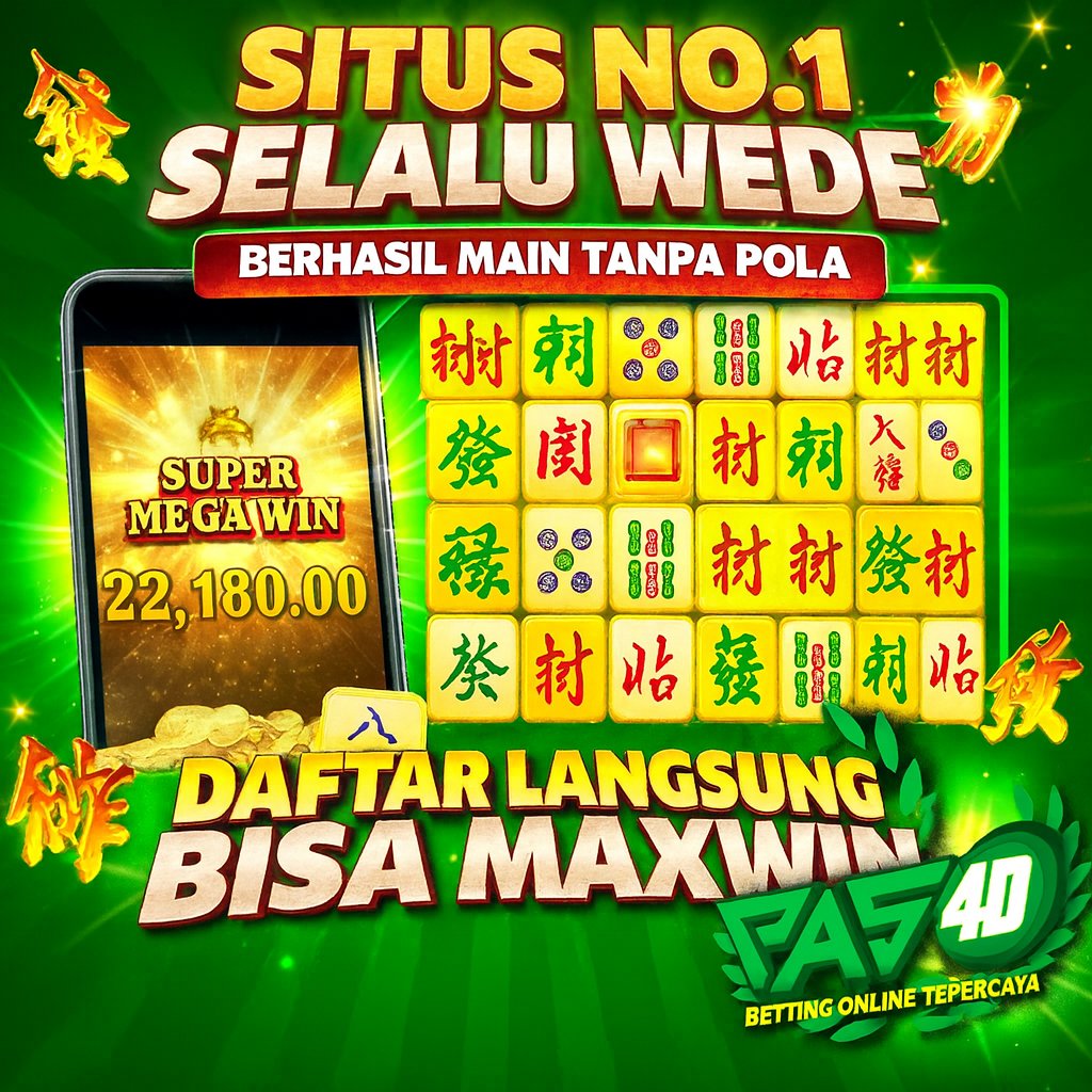 DaftarPAS4D's tweet photo. ⚡ PAS4D – Situs Slot & Togel No.1 Selalu Wede! ⚡
🎰 Main slot gacor & togel online tanpa pola, peluang Super Mega Win tiap hari!
💸 Daftar langsung, nikmati bonus, dan rasakan sensasi Maxwin Terbesar sekarang!
📌 PAS4D dikenal sebagai situs terpercaya dengan game slot populer seperti Mahjong Ways, Gates of Olympus, dan Sweet Bonanza.
🔗 Daftar & mainkan sekarang ➡️ https://t.co/k6CTRb9aGu

#PAS4D #SitusSlotGacor #TogelOnline #MaxwinHariIni #SlotOnlineTerpercaya #pati #PanggilanDariKuburTayang #PolriPeduliGizi