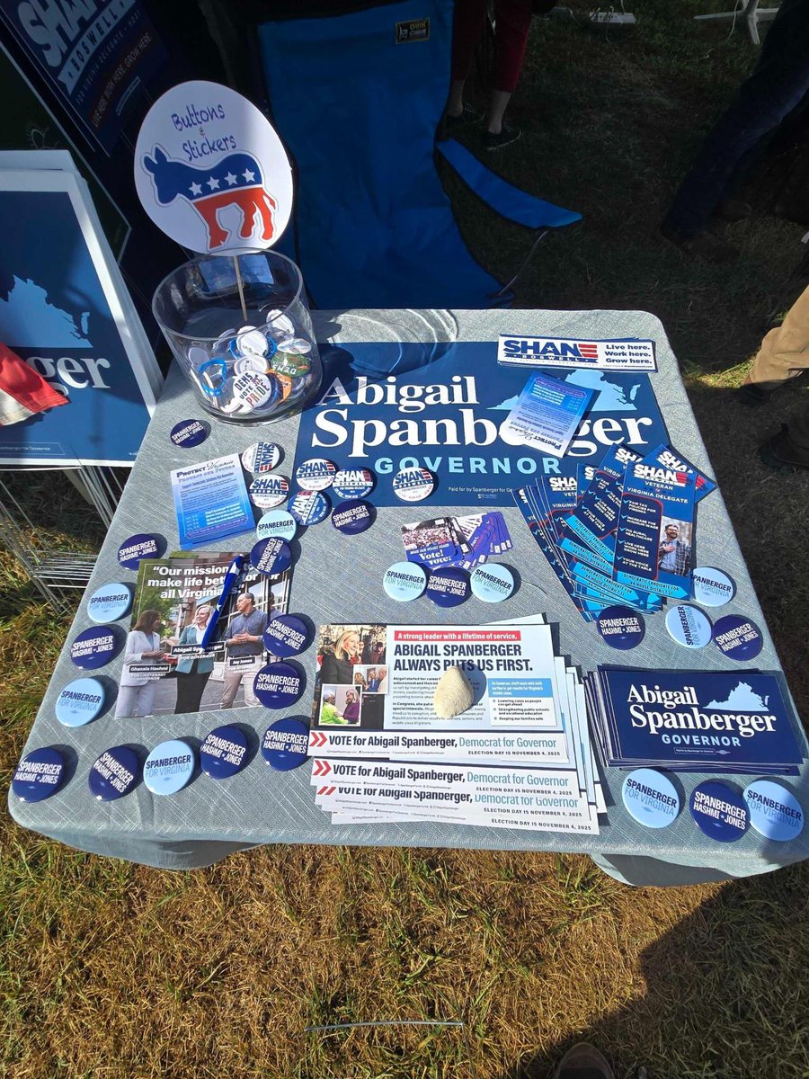 #TeamSpanberger at last night's Clarke County fair with HD-31 Candidate Shane Boswell 🎉