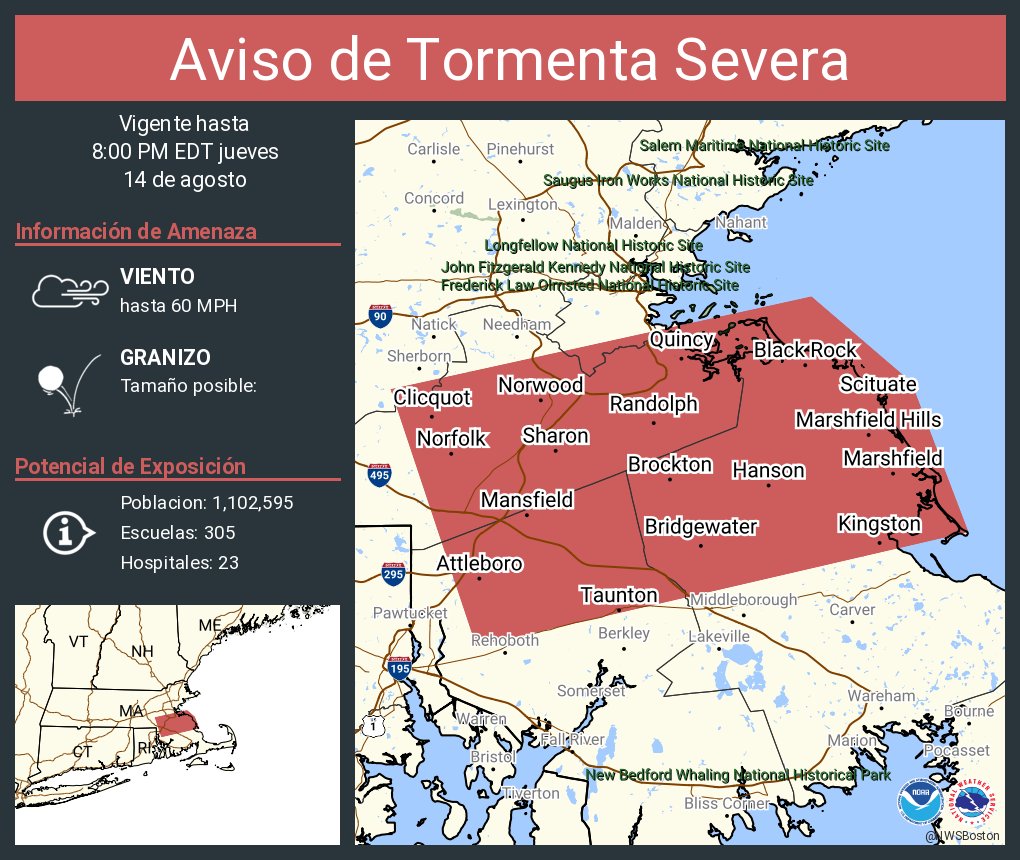 NWS Boston tweet media