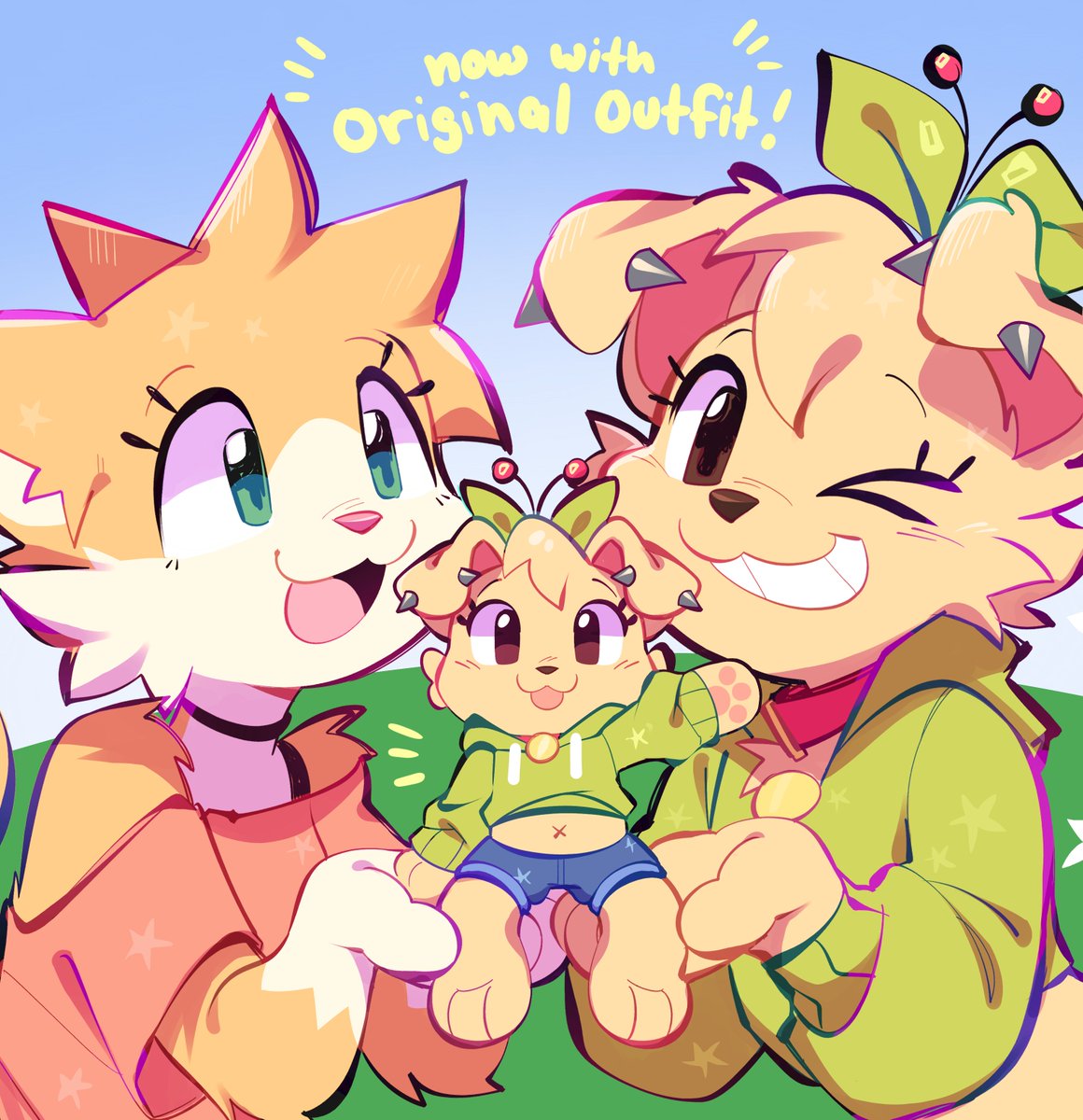 Due to popular demand, we decided to make a change to Berri Plushie's outfit 
Berri will now come with her signature CROP TOP HOODIE!!!!

This change will be reflected on all preorders 🦴🦴

go check her new design, order here!⬇️⬇️⬇️