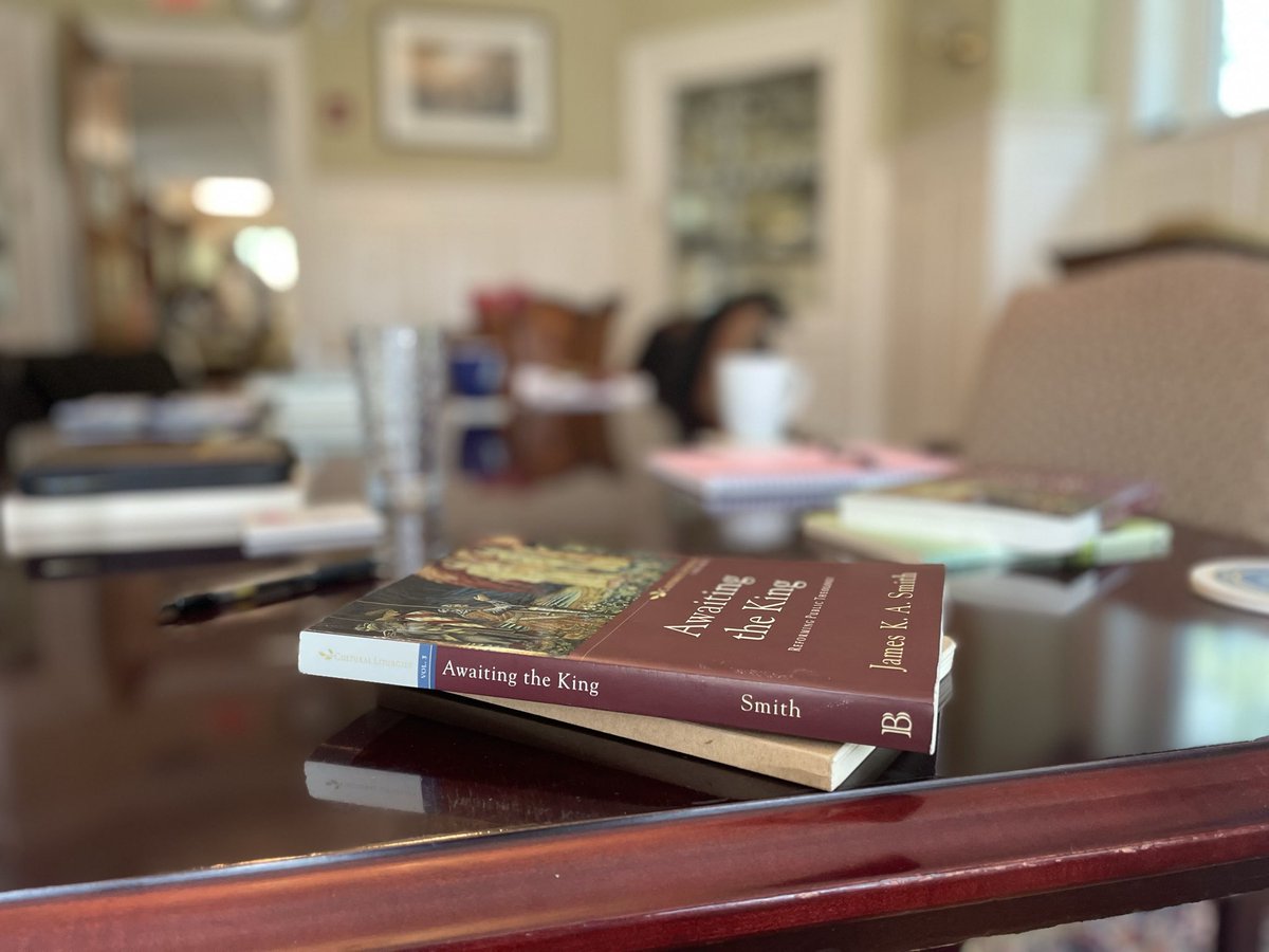 John Jay Institute (@johnjayinst) on Twitter photo The fellows had a rich conversation around "Awaiting the King: Reforming Public Theology" - the third of <a href="/james_ka_smith/">James K.A. Smith</a>'s Cultural Liturgies. This is one of the valuable orienting texts in JJI's opening module on Christian Foundations for Culture, Society, and Politics. The fellows had a rich conversation around "Awaiting the King: Reforming Public Theology" - the third of <a href="/james_ka_smith/">James K.A. Smith</a>'s Cultural Liturgies. This is one of the valuable orienting texts in JJI's opening module on Christian Foundations for Culture, Society, and Politics.