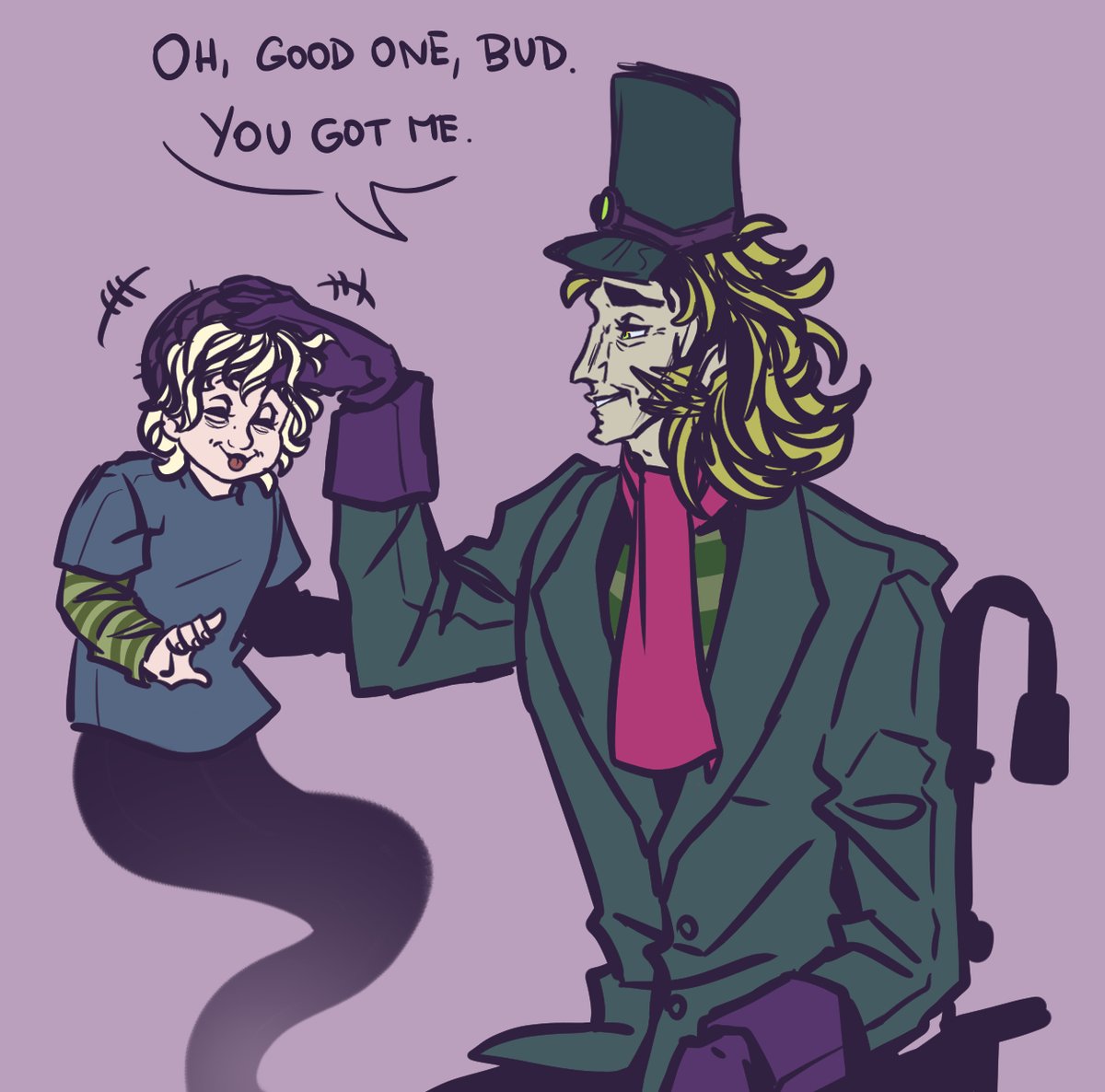 KarymesHome's tweet photo. Gus pranks grandpa Chuck.
.   
#brawlstarsart #brawlart #brawlfanart #brawlstarsfanart #brawlstarsgus #brawlstarschuck #brawlstars https://t.co/CnWgRNGZIy