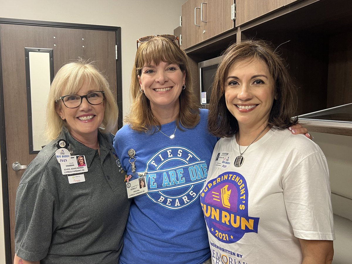 Julie Hinaman (@juliehinaman) on Twitter photo Day #2 as a CFISD Bus Buddy was even better than yesterday! ❤️🚌
It’s going to be a great year in <a href="/CyFairISD/">Cypress-Fairbanks ISD</a>!
<a href="/CFISDbus/">CFISD Transportation Services</a> <a href="/cfisdfiest/">Fiest Elementary</a>
#CFISDspirit #CFISDBack2School Day #2 as a CFISD Bus Buddy was even better than yesterday! ❤️🚌
It’s going to be a great year in <a href="/CyFairISD/">Cypress-Fairbanks ISD</a>!
<a href="/CFISDbus/">CFISD Transportation Services</a> <a href="/cfisdfiest/">Fiest Elementary</a>
#CFISDspirit #CFISDBack2School