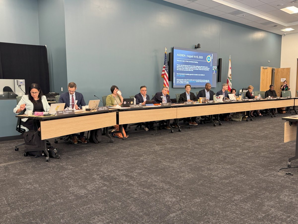 Please join us tomorrow in person or virtually for Day 2 of our August Commission meeting in San Diego at 9 AM. More info at: catc.ca.gov/meetings-event… #transportation #sandiego #California