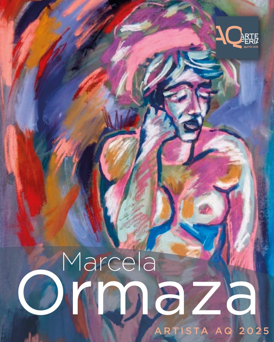 AQFeria's tweet photo. Damos la bienvenida a Marcela Ormaza, artista AQ Arte Feria Quito del 28 al 31 de agosto. ¡Vive la pasión del arte!
#arteecuador #artwork #obradeartes #artistaplastico #artista #finearts #artistaplástico #obradearte #arte #artistas #artes #artistatwork https://t.co/iqiB98yVxm