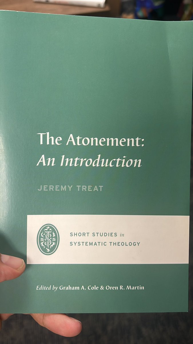 All right, just because I’ve been doing this, <a href="/JeremyTreat5/">Jeremy Treat</a> wrote the best little book in introducing the doctrine of the atonement and highlighting and mapping out its multidimensional effects and efficacy. It’s also short, clear, and preaches.