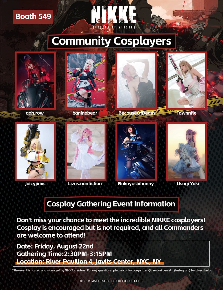 ANYC On-Site Deployment Notice】 Commanders, our booth at ANYC